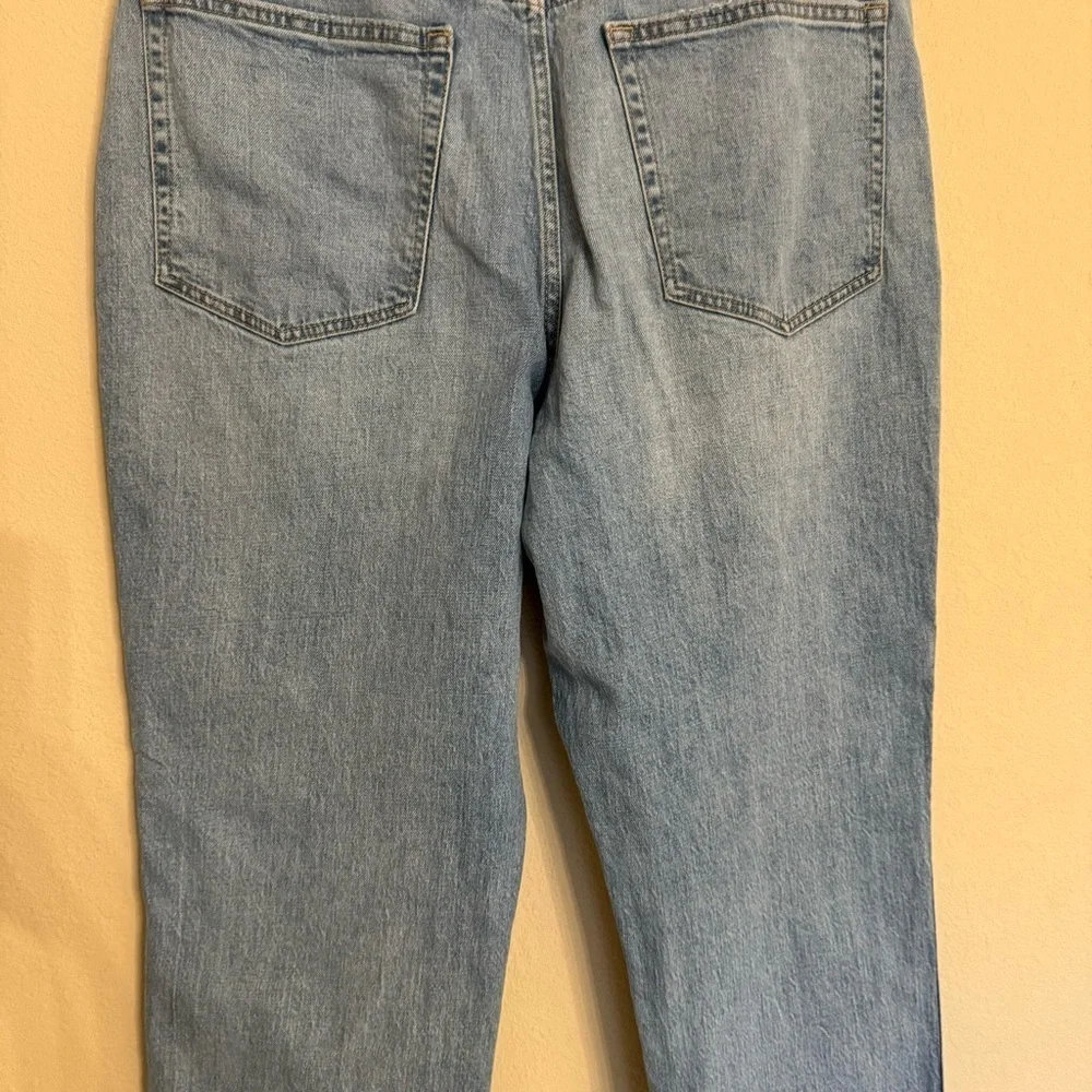 J Crew Jeans High-Rise Classic Vintage Tapered Blue Light Wash Denim Size 31